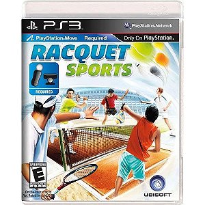 Jogo Racquet Sports - PS3 Seminovo