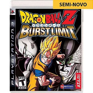 Jogo Dragon Ball Z Burst limit - PS3 Seminovo