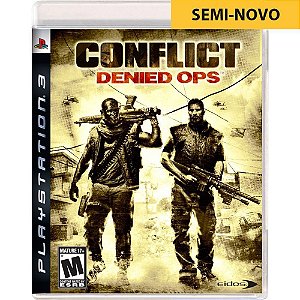 Jogo Conflict Denied Ops - PS3 Seminovo