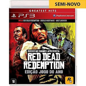 Jogo de Playstation 3 (PS3) Original - Red Dead Redempt