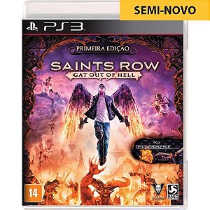 Jogo Saints Row Gat Out of Hell - PS3 Seminovo