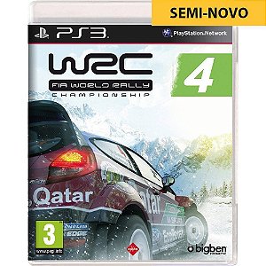 Jogo WRC 4 - PS3 Seminovo