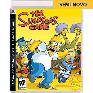Jogo The Simpsons Game - PS3 Seminovo