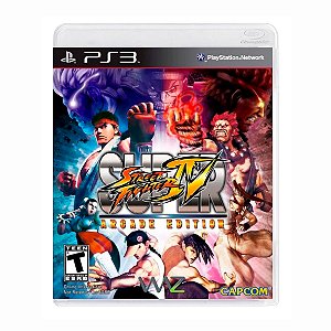 Jogo Super Street Fighter IV Arcade Edition - PS3 Seminovo
