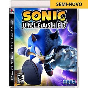 Jogo Sonic Unleashed - PS3 Seminovo
