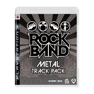 Jogo Rock Band Metal Track Pack - PS3 Seminovo