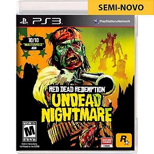 Jogo Red Dead Redemption Undead Nightmare - PS3 Seminovo