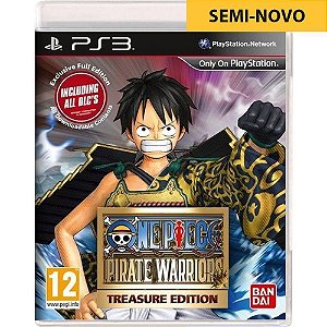 Jogo One Piece Pirate Warriors Treasure Edition - PS3 Seminovo