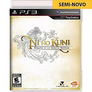 Jogo Ni no Kuni Wrath of the White Witch - PS3 Seminovo