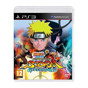 Jogo Naruto Shippuden Ultimate Ninja Storm Generations - PS3 Seminovo