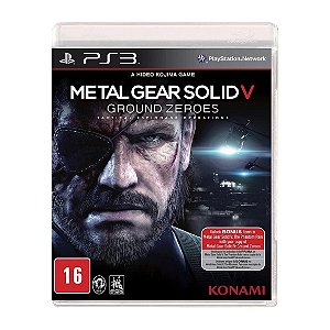 Jogo Metal Gear Solid V Ground Zeroes - PS3 Seminovo