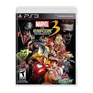 Jogo Marvel Vs Capcom 3 Fate of Two Worlds - PS3 Seminovo