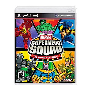 Jogo Marvel Super Hero Squad - PS3 Seminovo
