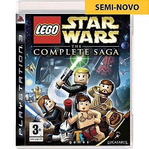 Jogo LEGO Star Wars The Complete Saga - PS3 Seminovo