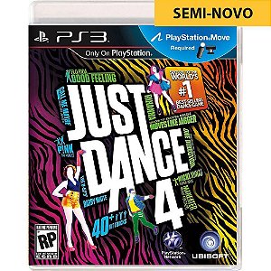 Jogo Just Dance 4 - PS3 Seminovo