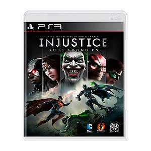 Jogo Injustice Gods Among Us - PS3 Seminovo