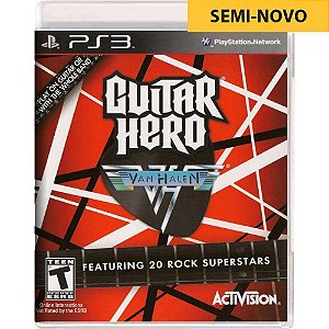 Jogo Guitar Hero Van Halen - PS3 Seminovo