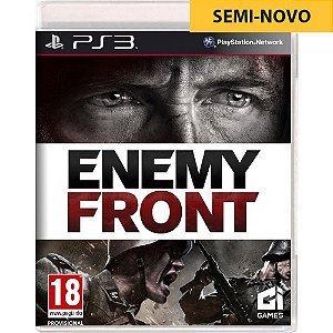 Jogo Enemy Front - PS3 Seminovo