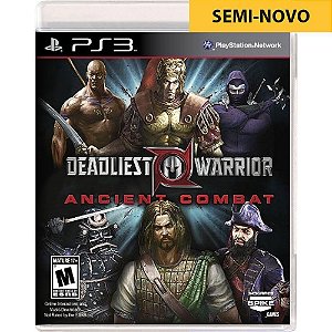 Jogo Deadliest Warrior Ancient Combat - PS3 Seminovo