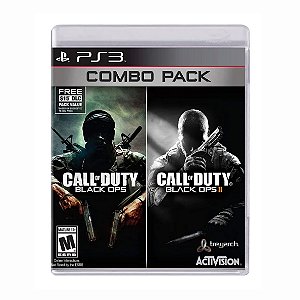 Jogo Call of Duty Black Ops I e II Combo Pack - PS3 Seminovo