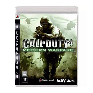 Jogo Call of Duty 4 Modern Warfare - PS3 Seminovo