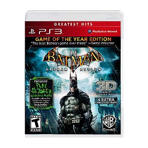 Jogo Batman Arkham Asylum - PS3 Seminovo