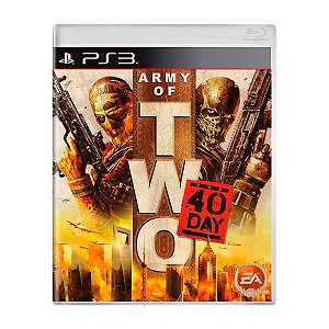 Jogo Army of Two The 40th Day - PS3 Seminovo