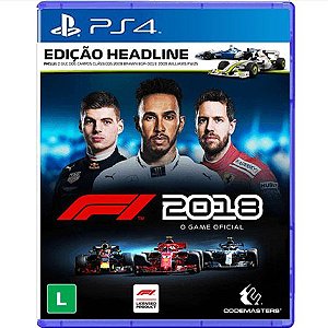 Jogo F1 2018 - PS4 Seminovo