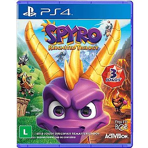 Jogo Spyro Reignited Trilogy - PS4 Seminovo