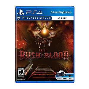 Jogo Until Dawn Rush of Blood VR - PS4 Seminovo