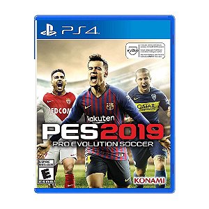 Jogo PES 2019  Pro Revolution Soccer - PS4 Seminovo