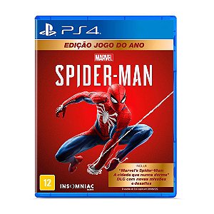 Jogo Marvel's Spider Man (Edição Jogo do Ano) - PS4 Seminovo