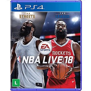 Jogo NBA Live 18 - PS4 Seminovo