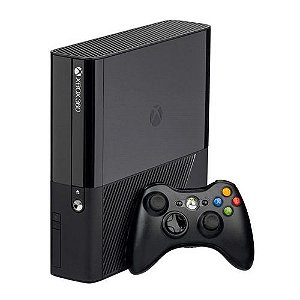 Console Xbox 360 Super Slim 4GB RGH 500GB + Jogos Digitais