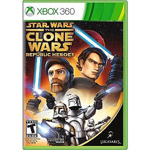 Jogo Star Wars The Clone Wars Republic Heroes - Xbox 360 Seminovo
