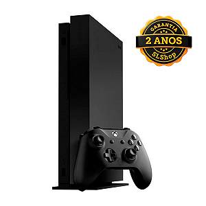 Console Xbox One X 1TB Preto Seminovo