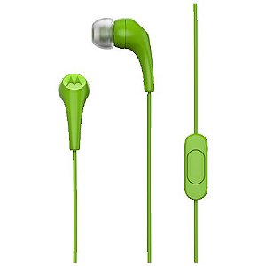 Fone de Ouvido Motorola Earbuds 2 Verde