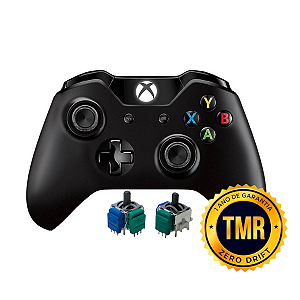 Controle Sem Fio Original Xbox One TMR Preto Seminovo