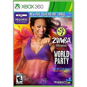 Jogo Zumba Fitness World Party - Xbox 360 Seminovo