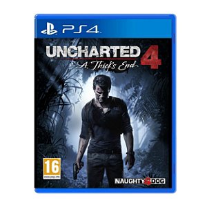 Jogo Uncharted 4 A Thiefs End - PS4 Seminovo