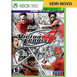 Jogo Virtua Tennis 4 - Xbox 360 Seminovo
