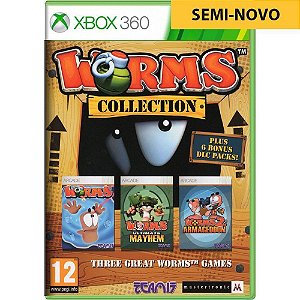 Jogo Worms Collection - Xbox 360