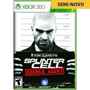 Jogo Tom Clancys Splinter Cell Double Agent - Xbox 360 Seminovo