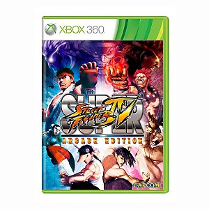 Jogo Super Street Fighter IV Arcade Edition -Xbox 360 Seminovo