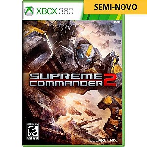 Jogo Supreme Commander 2 - Xbox 360 Seminovo