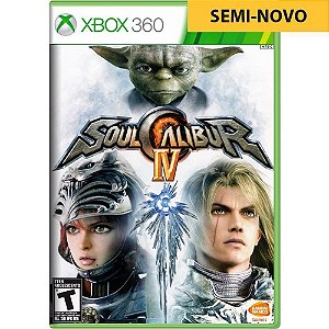 Jogo Soul Calibur IV - Xbox 360 Seminovo