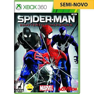 Jogo Spider Man Shattered Dimensions - Xbox 360 Seminovo