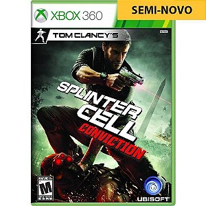 Jogo Splinter Cell Conviction - Xbox 360 Seminovo