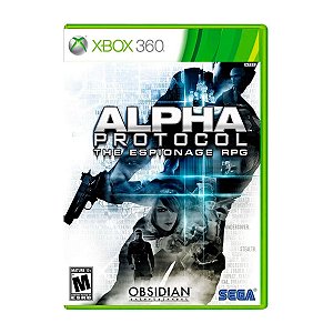 Jogo Alpha Protocol - Xbox 360 Seminovo
