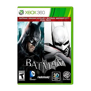 Jogo Batman Arkham Dual Pack - Xbox 360 Seminovo